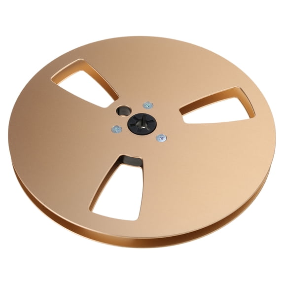 HEMLBOYW 1/4 7inch Empty Reel for Reel to Reel Tape Recorders for Open Reel Sound Deck, Aluminum Alloy Recording Takeup Reel