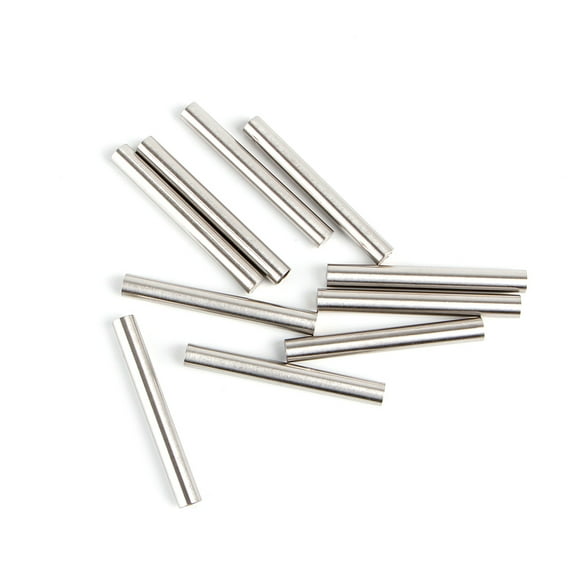 HEMLBOYW 10 Pcs PT100 DS18B20 Temperature Casing Pipes Protective Sleeve 6*50mm Stainless Steel