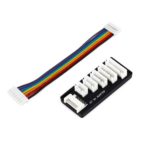 HEMLBOYW 2s-6s Battery Balance Chargers Adapter Connector JST-XH Balancer Cable Expansion Board For B6 B6AC Plastic