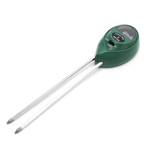 HEMLBOYW 3 in1 Flowers Plant Soil Tester Light Meter hydroponics Analyzer
