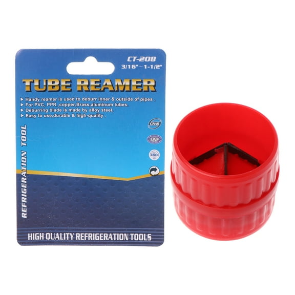 HEMLBOYW 3mm-38mm Inner-Outer Reamer Pipe and Tube Deburring Reamer Tubing Chamfer Tool for PVC Brass Aluminum Pipes
