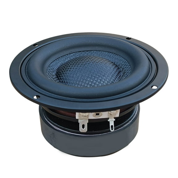 HEMLBOYW 4inch Subwoofer, 40W Basin Loudspeaker High Sensitivity Low End Home Superior Sound Low Frequencies Fit for Theater
