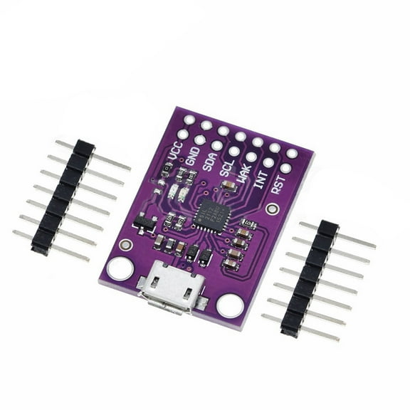 HEMLBOYW CP2112 Debug Board USB to I2C Communication Module 2.0 MicroUSB 2112 Evaluation Kit r Module Adapter 4.0-5.25V Pcb