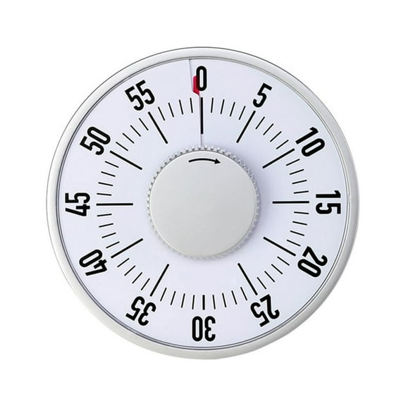 HEMLBOYW Classroom Countdown Visual Timer Quiet Counting Magnet for Ideal for Classroom Teaching Homework Cooking Office Mee Plastic ABS