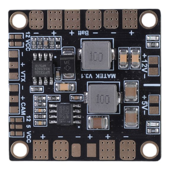 HEMLBOYW Distribution Board with Double 5V & 12V Output and Efficient for Quadcopter Pcb
