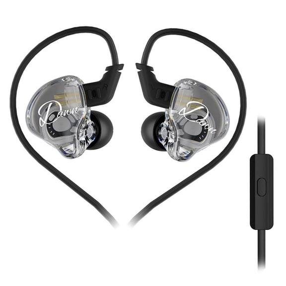 HEMLBOYW Dynamic Earphones with/without Microphone, In Line Control Mobile Phones Computer Gaming In Ear Sports Music Earbud