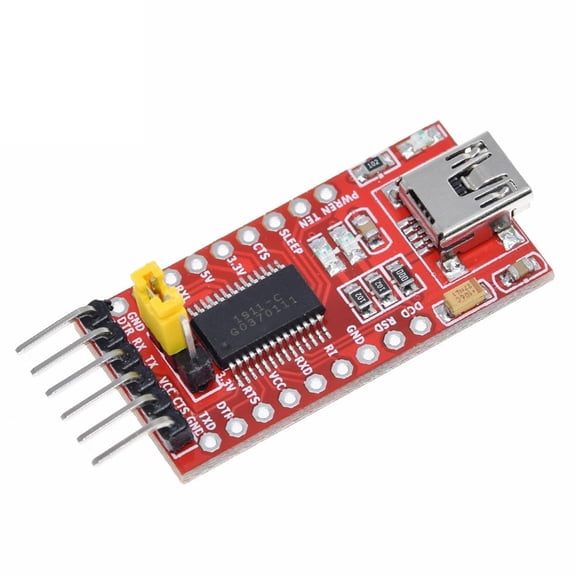HEMLBOYW FT232RL USB 3.3V 5.5V to TTL Serial Adapter Module for USB TO TTL 232 ABS