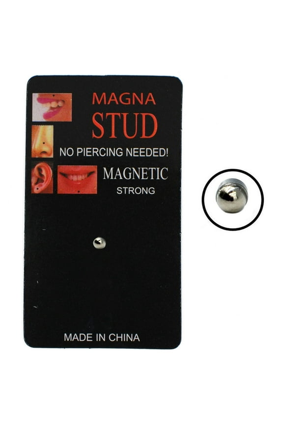 Fake Cheater Pierced Magnet Lip Nose Body Jewelry Piercing Magnet Tunnel Plug Earring for Women Girl