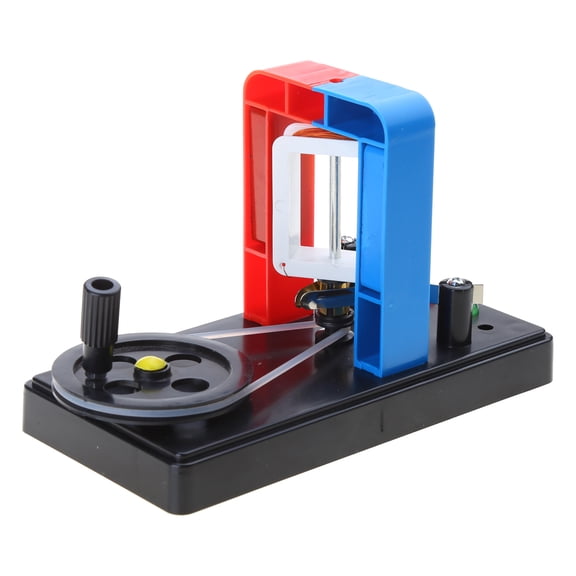 HEMLBOYW Hand-cran Electricity Generator Model Generator Electro Induction Experiment Eon Toys Plastic