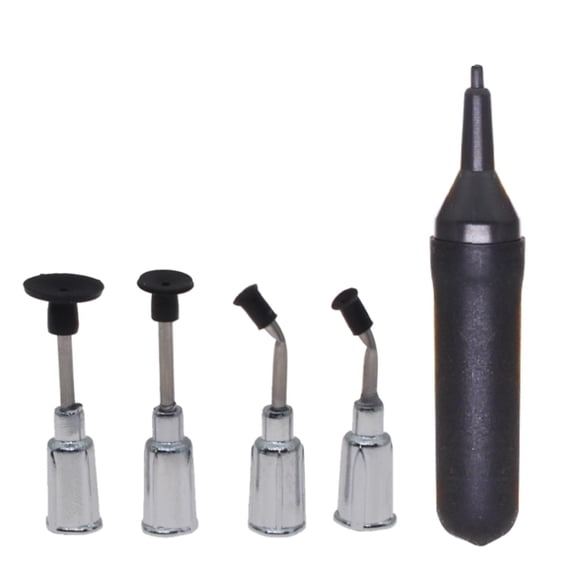 HEMLBOYW IC Pick up Vacuum Sucking Pen Lens Repair Tool For Precise Component Placement with Interchangeable 4Tips Pickup Tool