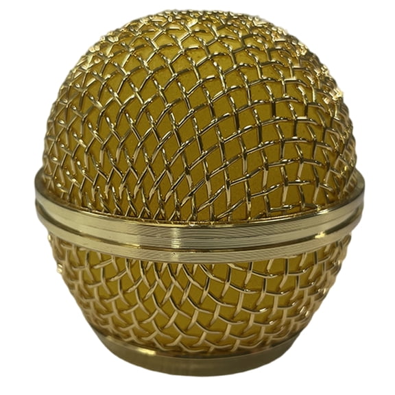 HEMLBOYW Microphones Grille Replacement Metal Mic Head Cover for SSM58S SM58LC and Other Standard Size Microphones