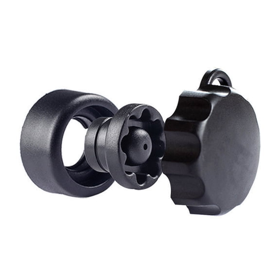 HEMLBOYW Motorcycle Anti-Theft Lock Security Knob Rain-Proof ABS Knob for Navigation Bracket Mobile Phone Holder Adjustable Angle