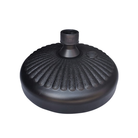 HEMLBOYW Multipurpose Garden Yard Umbrella Base Stand Round Plastic Patio Umbrella Holder for Outdoor Lawn Garden High Weight Plastic