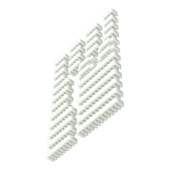 HEMLBOYW Power Cable Sleeve Management Tool Set with 34PCS Acrylic Combs for Efficient Power Cable Computer Wiring Arrangement