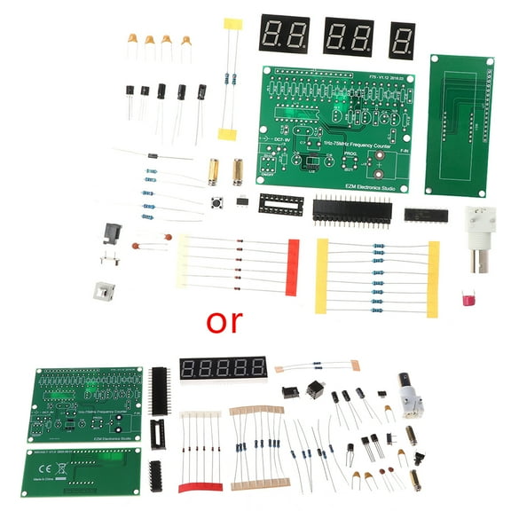 HEMLBOYW Professional Oscillator Tester 1Hz-70MHz Oscillator Frequency Counter Compact-size LED Display Pcb Board