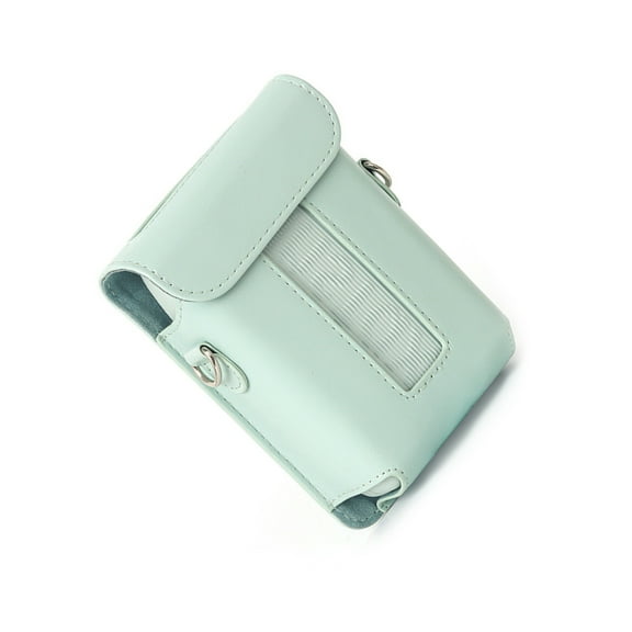 HEMLBOYW Protective Case For Mini Link 3 Smartphone Printer, PU Leather Shoulder Bag With Soft Lining Secure Storage Bag