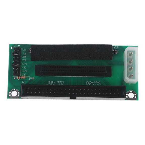 HEMLBOYW SCSI 80 Pin to 68Pin to 50 Pin Hard Disk Adapter Converter Card Module Board Cannot Used on Ordinary Computers