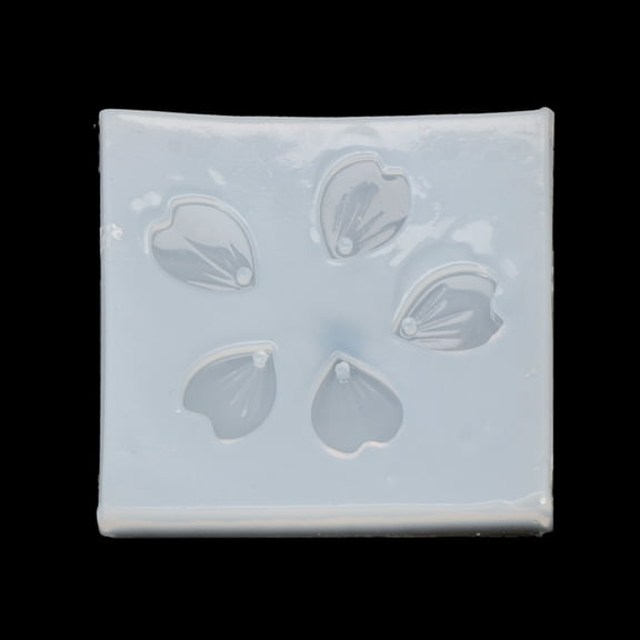 HEMLBOYW Silicone Mold Cherry Blossom Petal Pendant Mold For Handwork Jewelry Finding Silicone