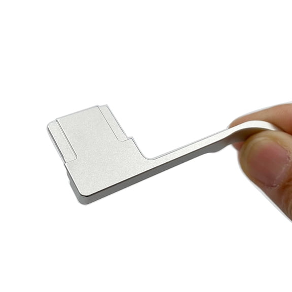 HEMLBOYW Thumb Up Grip for A6000 A6500 with Hot Cold Shoe Cover Mirrorless Camera Metal Finger Thumb Rest Handle Replacement