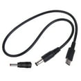 thumbnail image 1 of HEMLBOYW USB C to DC5.5x2.1mm 3.5x1.35mm Power Cable with 9V 5V 12V 15V 20V PD Triggers for LCD Monitors and More, 1 of 7
