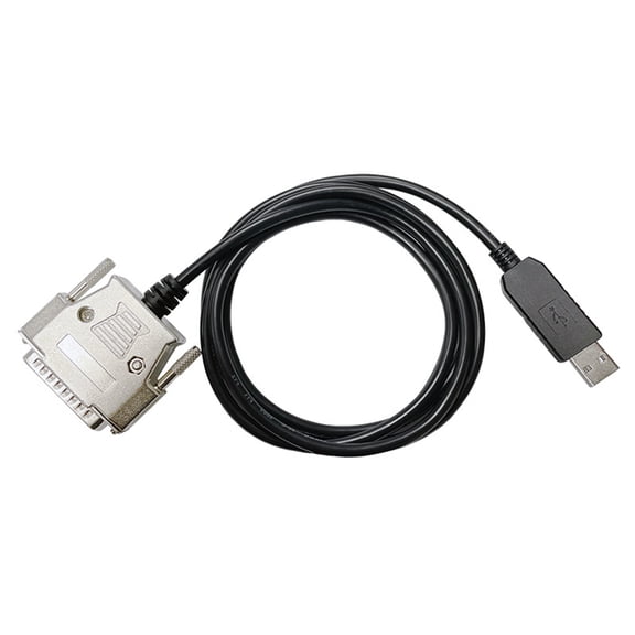HEMLBOYW USB To DB25 RS232 Connector Cable USB-DB25-MALE Cord For T88VI T88V Printers Enhances Data Transfer