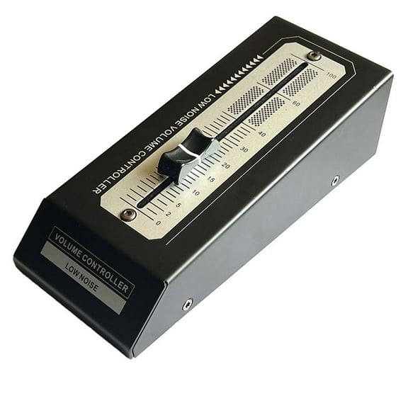 HEMLBOYW Volumes Control Knob Volumes Controller for 6.5mm Jacks, Precise Sound Adjustment, Metal Build for Improve Durability