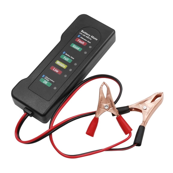 HEMLBOYW for Car Battery Tester with LED Indication Accurate Test BT170 12V Resistance Accuracy Battery Tester Analyzer