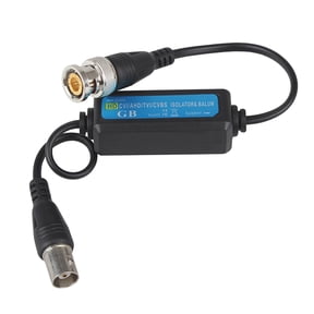HEMLBOYW to Female Coaxial Video Ground Loop Isolator Picture Distortion and Protect CCTV