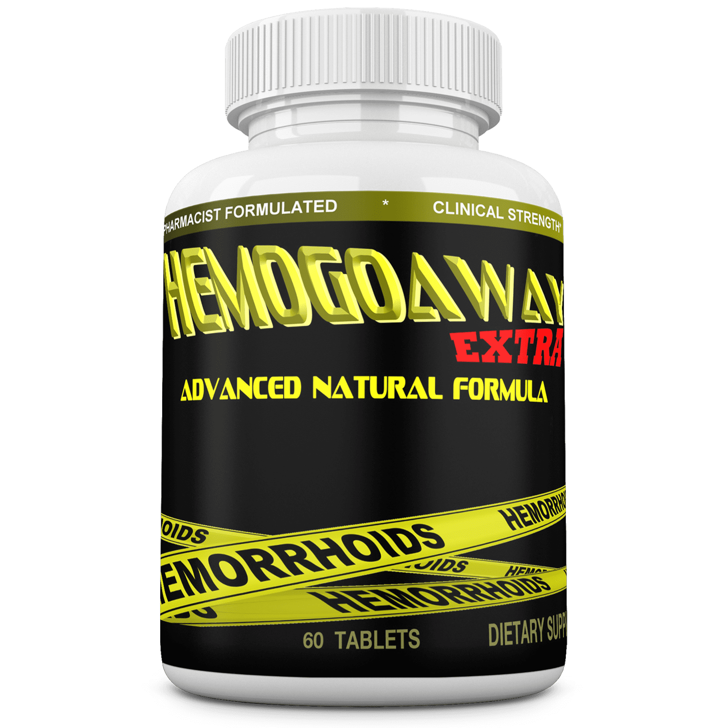 HEMOGOAWAY Extra Natural Hemorrhoid Treatment, Pain Relief Pills