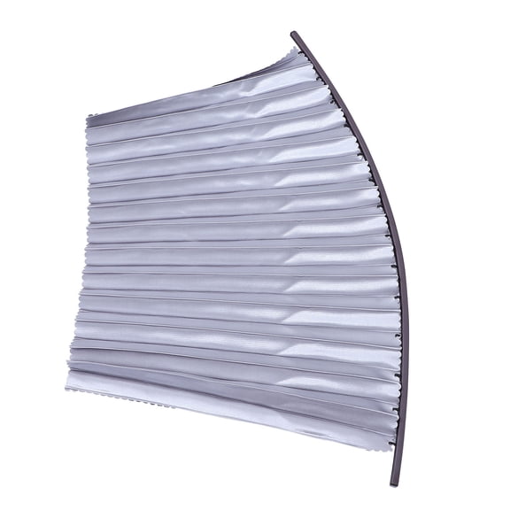 ORDDIART 1Set Magnetic Car Side Window Sunshade Plated Silver Auto Sun Visor Protector Privacy Uv Blocking Curtain