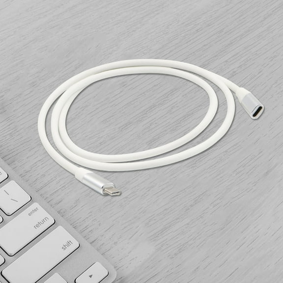 HEMOTON 1 Meter USB 3.1 Type-C Extension Cable Male to Female Cord Compatible with Pro Note 8 -