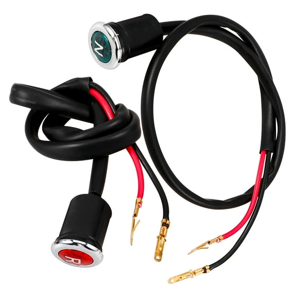 HEMOTON 1 Pair Motorcycle Gear Indicator Neutral Gear Light Indicator Atv Indicator