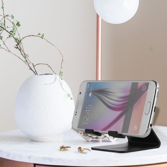 HEMOTON 1 Pc Plastic Phone Holder Stand for Home, Office, and Travel Desktop Use