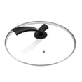 thumbnail image 1 of UPGRATOR Tempered Glass Lid Multi Purpose Pot Cover For Kitchen Use 1Pcs 11X11X4In, 1 of 6