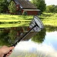 thumbnail image 1 of HEMOTON 1.7m Telescopic Fishing Net with Pole Handle, Pool Skimmer Landing Net Tool for Freshwater and Fishing, Assorted Colors, 1 of 8