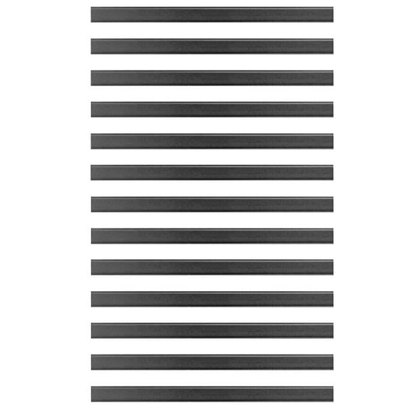 HEMOTON 1 Set 100Pcs Sealer Plastic Bag Sealer Clips Sticks Food Clips Clamp for Food Storage Fresh Keeping (Black)