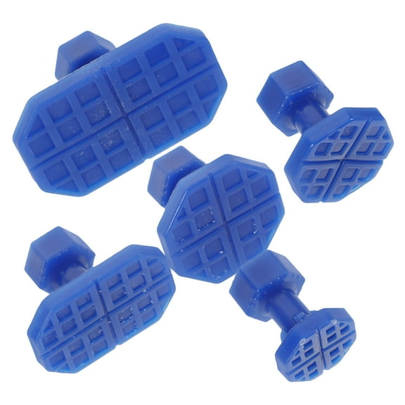 HEMOTON Blue Dent Puller Kit for Car Use Sturdy Plastic DIY Repair Tools Efficient Dent Remover 1 Set