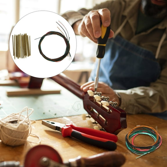 HEMOTON 1 Set Classical Guitar Strings Ukulele Strings Professional Guitar Strings Classical Guitar Parts Supply