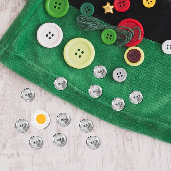 HEMOTON 1 Set Diy Button Making Kit Fabric Covered Buttons Tool Set For Sewing And Crafting Projects Multi-Use Button Maker Button Crafting Supplies