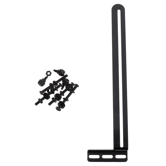 YOSADIER 1Set Black Fan Mount Rack for Pc Cooling Dual Fan Air Cooler Bracket