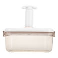 thumbnail image 1 of Hytrove Fresh Food Container Vacuum Food Storage Box Beige 1 Set, 1 of 8