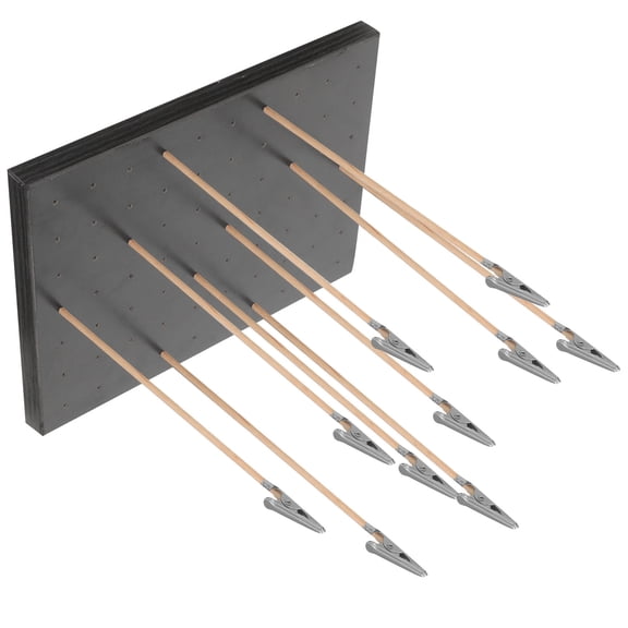 HEMOTON 1 Set Model Painting Stand Base Airbrush Crafts Painting Model Kit Coloring Clip