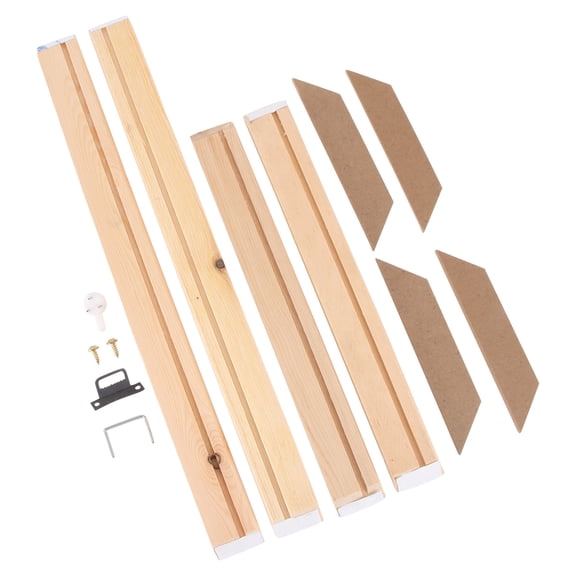 Hytrove Wood Picture Frame Modern Minimalist 1 Set