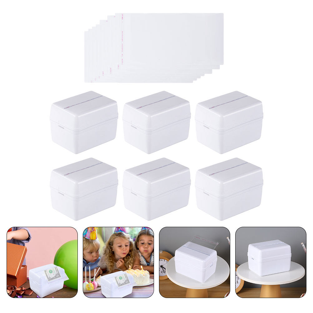 DEEPCRAFF Cake Money Dispenser Plastic Square 1Set 4.3x3.1in - Walmart.com