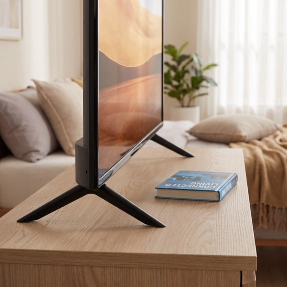 HEMOTON 1 Set Of Tv Stands Televisions Leg Table Tv Legs Replacement Tv Pedestal Universal MountsBracket For Desktop Tv Holder Support Stand
