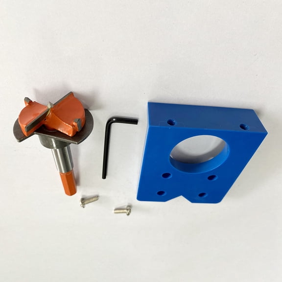 HEMOTON 1 Set Practical Woodworking Tools Hinge Boring Punch Locator and Hole Opener