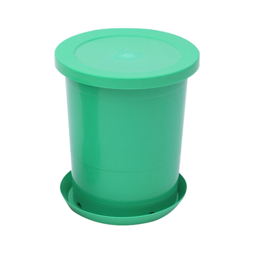 HEMOTON 1 Set Vegetable Sprouting Planting Barrel Plastic Hydroponics