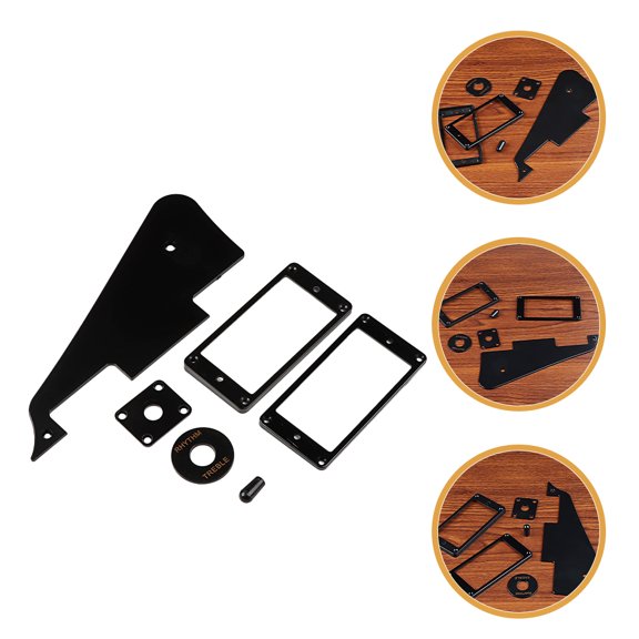 HEMOTON 1 Set of Guitar Pickguard Protective Guitar Scratch Plate Guitar Protective Gear Guitar Protector