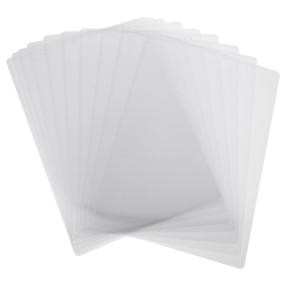 HEMOTON  10 Pcs Document Protectors Clear Paper Poster Display Covers