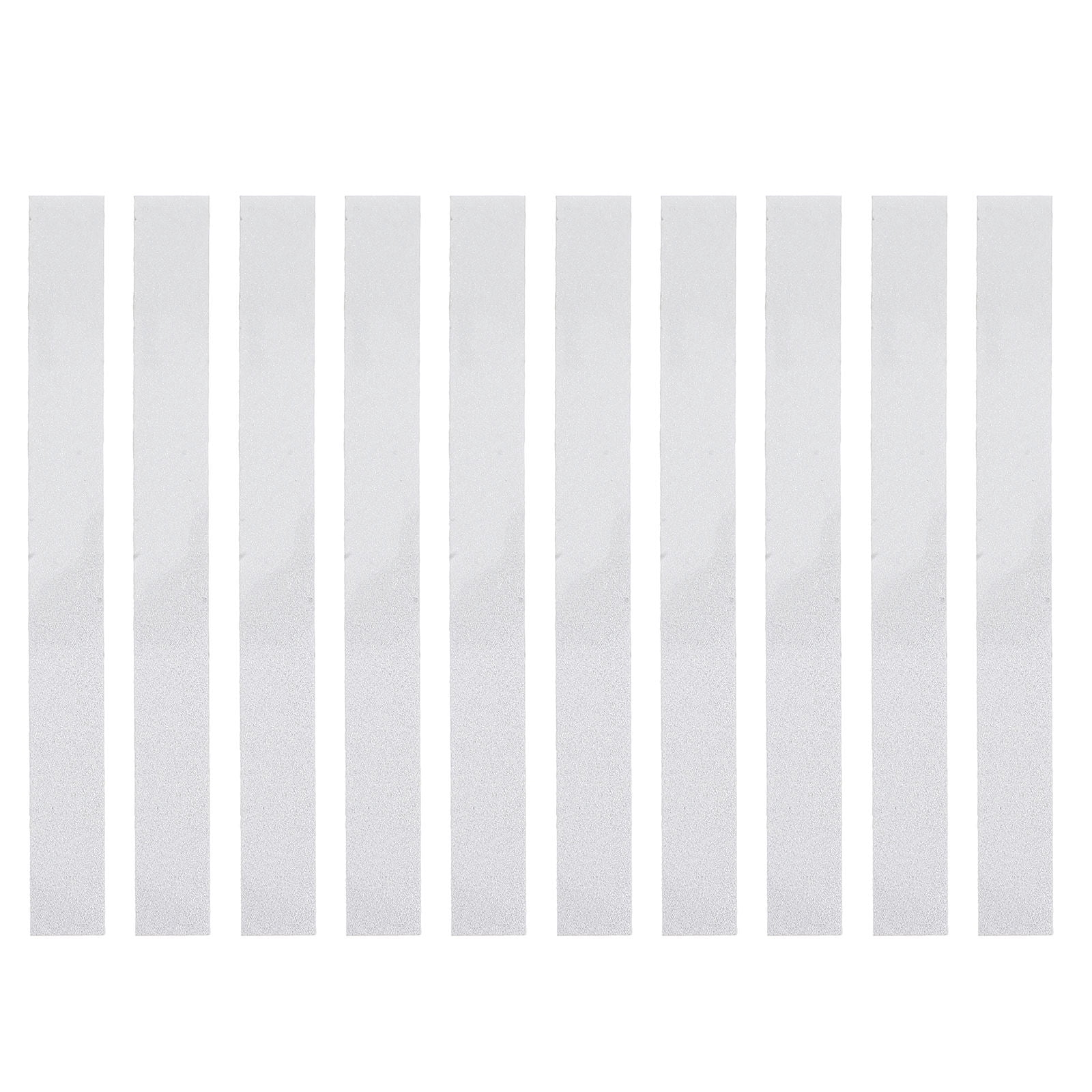 HEMOTON 10 Pcs White Reflective Safety Strips Tape for Bikes Jackets ...